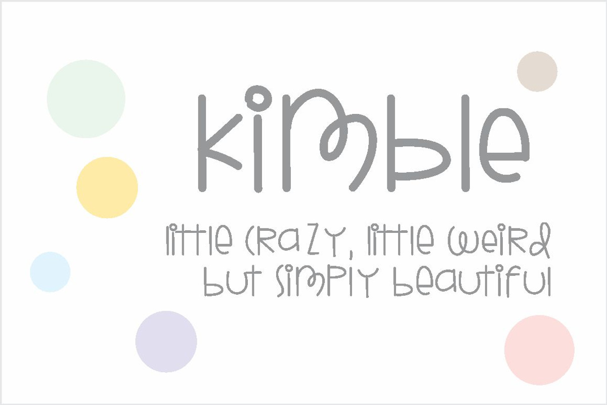 Kimble Font