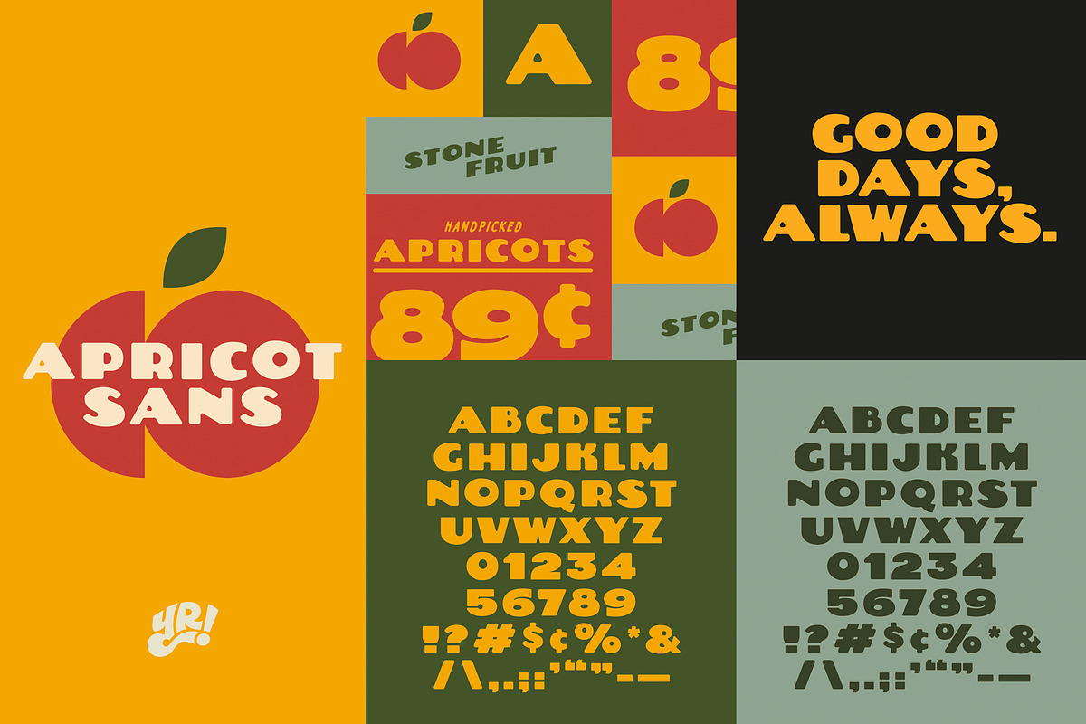 The Yeahright Type Bundle Vol 1, a Font by Yeahright Type (Photo 9 of 11)