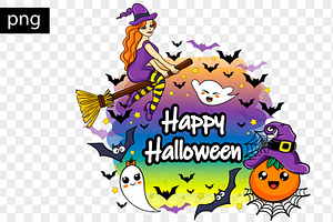 Halloween Characters Sublimation Svg