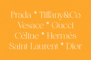 Seville - Summer Editorial Serif, a Serif Font by mikhailakiyama (Thumbnail 2 of 12)