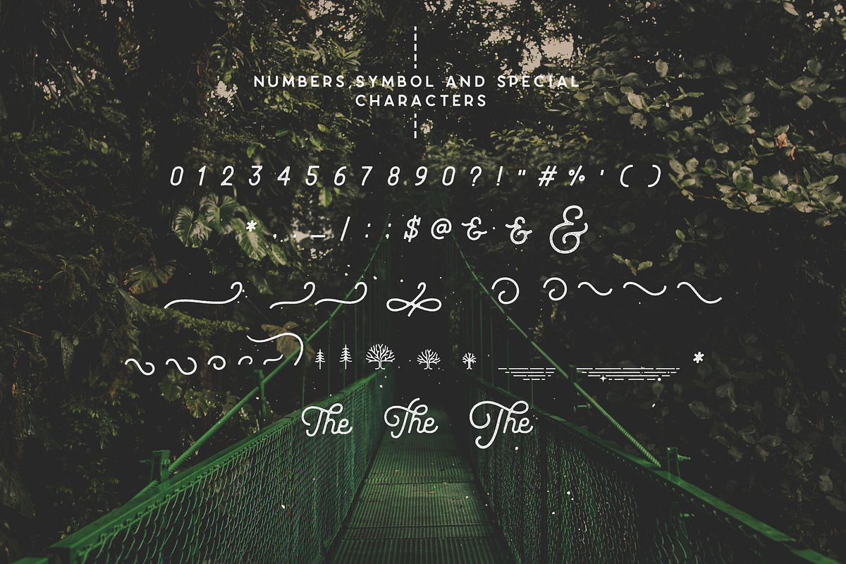 Riverfall Semi Rounded Textured Font, a Script Font by Kaligra.co (Photo 11 of 12)