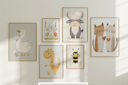 Nursery Wall Art. Cute Posters., a Graphic by Designwork (Thumbnail 9 of 9)