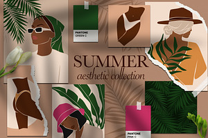 Summer aesthetic collection
