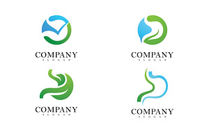 Stomach Care Logo Vector Design, a Graphic by T.Vooka