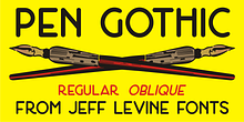 Pen Gothic JNL