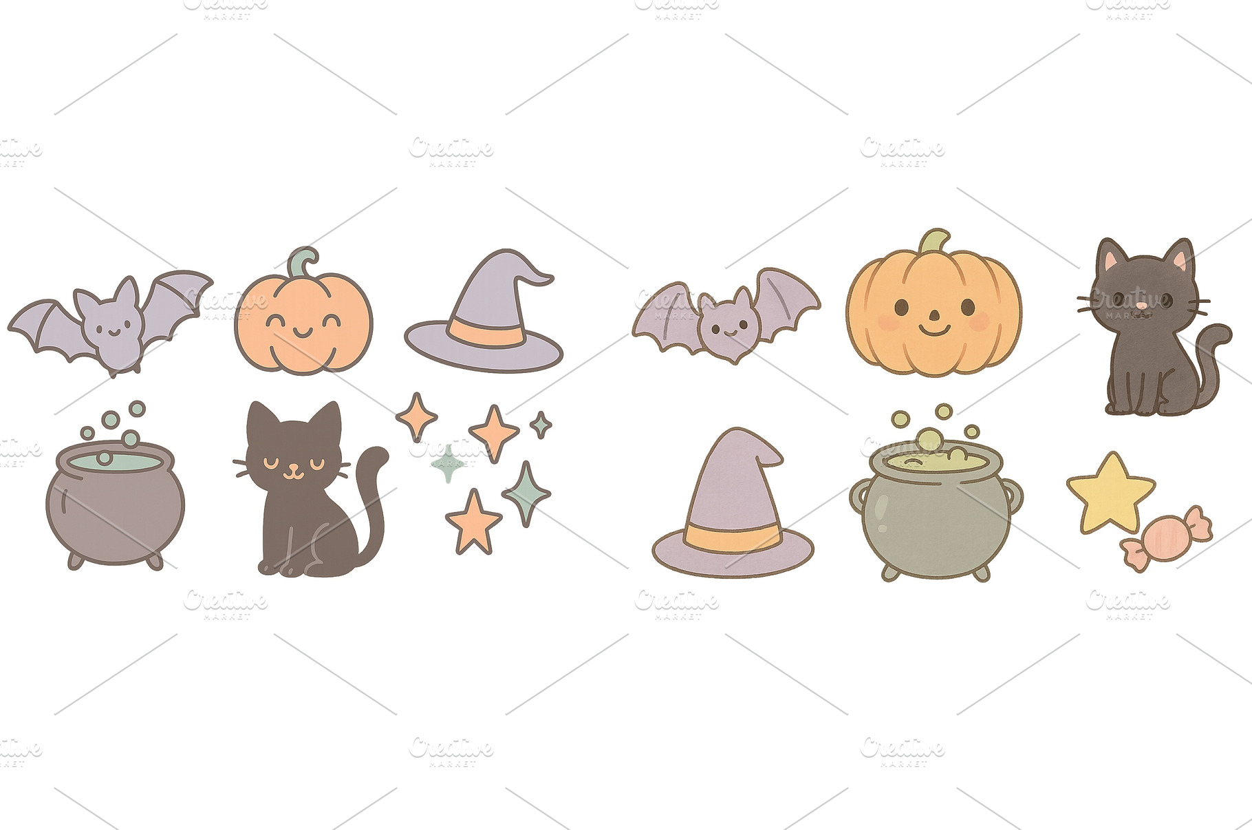 Cute illustrations of Halloween, a Holiday Photo by ZinetroN