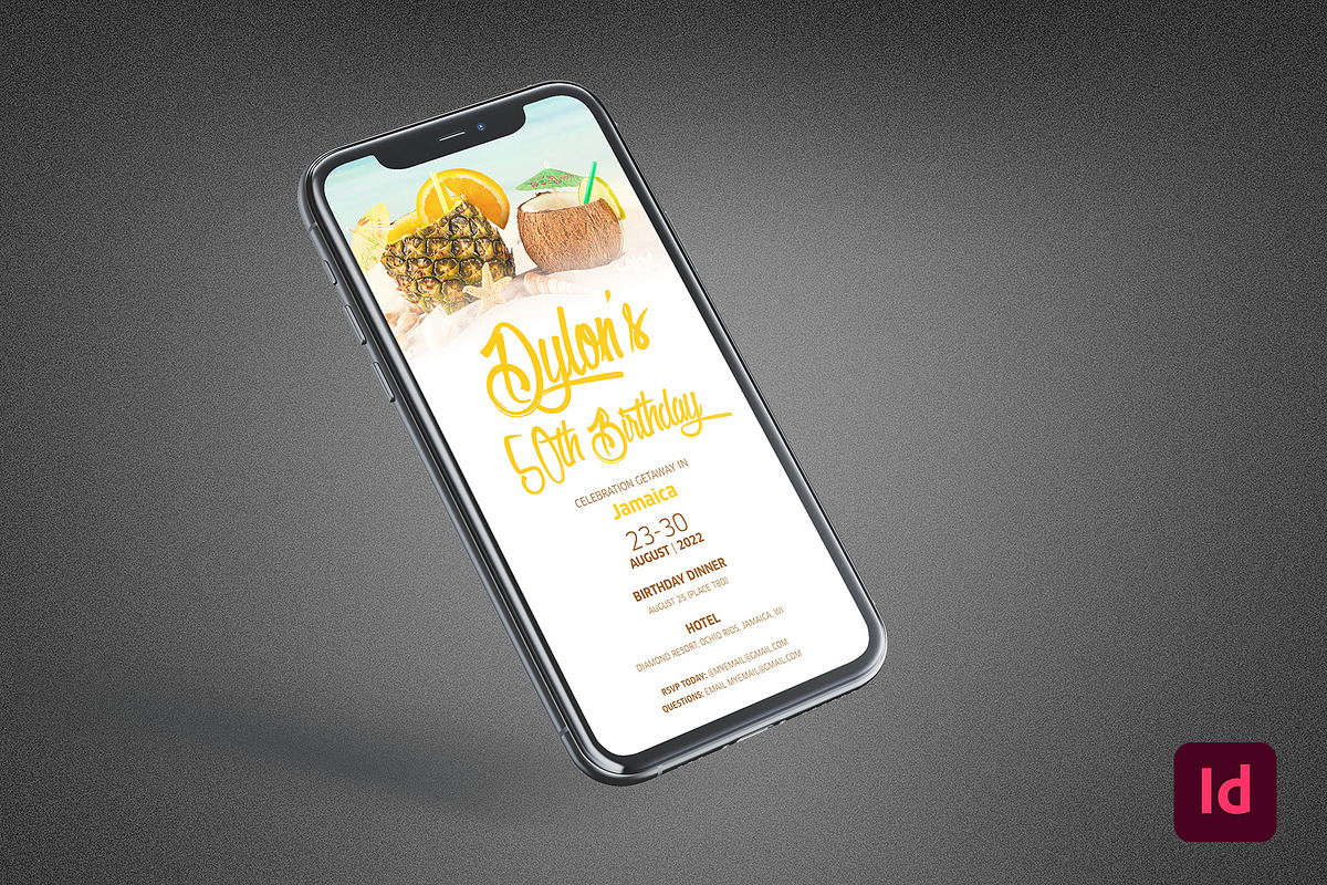 Birthday Getaway Digital Flyer, a Flyer Template by loswl (Photo 2 of 5)