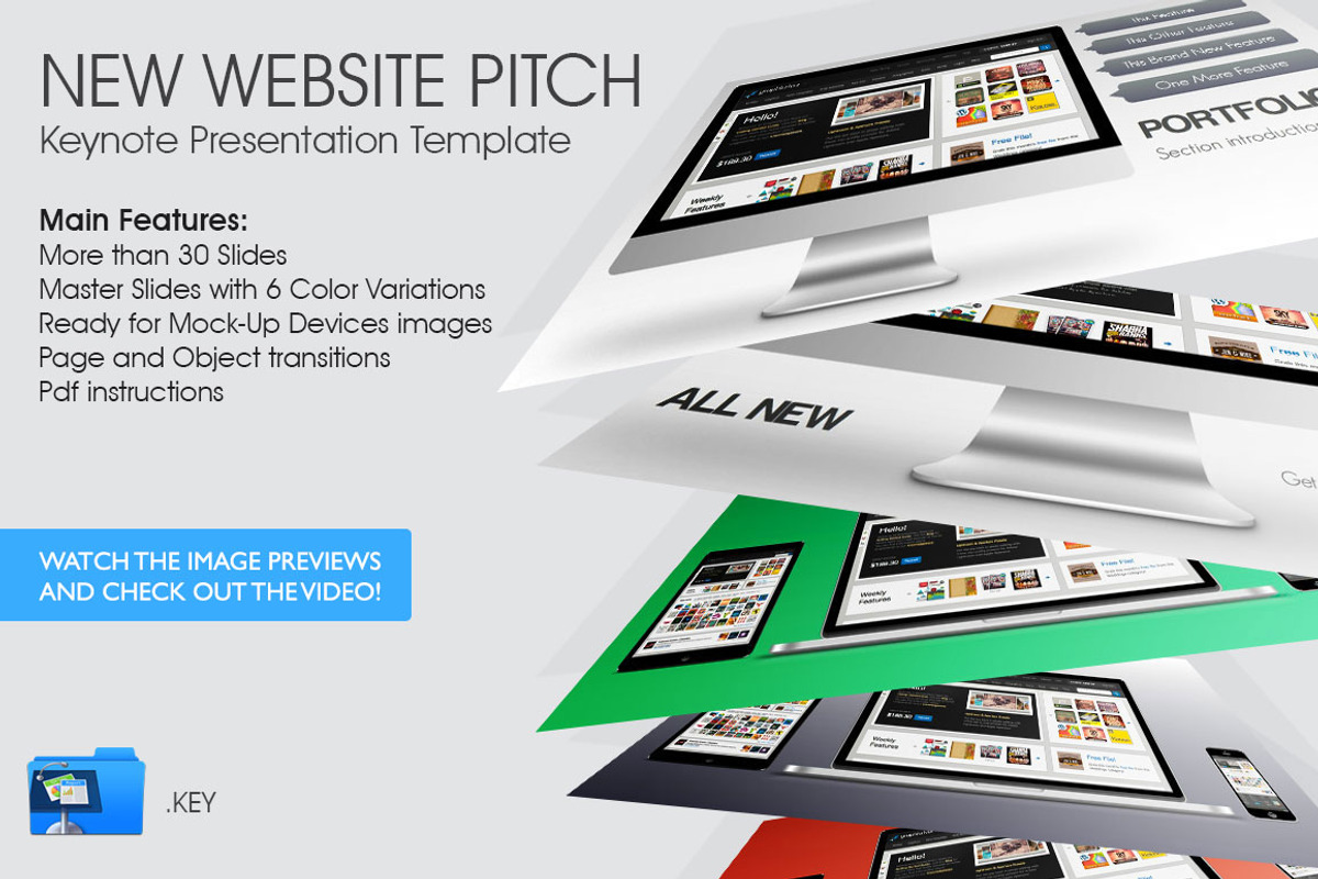 New Website Pitch, a Presentation Template by 8Link (Photo 1 of 2)