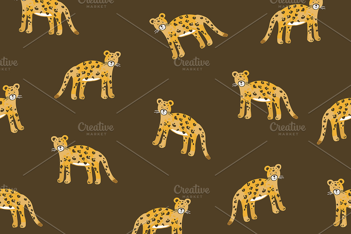 Cute Safari Animals Clipart, an Animal Illustration by GooseFrol (Photo 10 of 14)