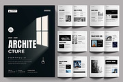 Architecture Portfolio Layout, a Brochure Template by ContestDesign (Thumbnail 1 of 3)