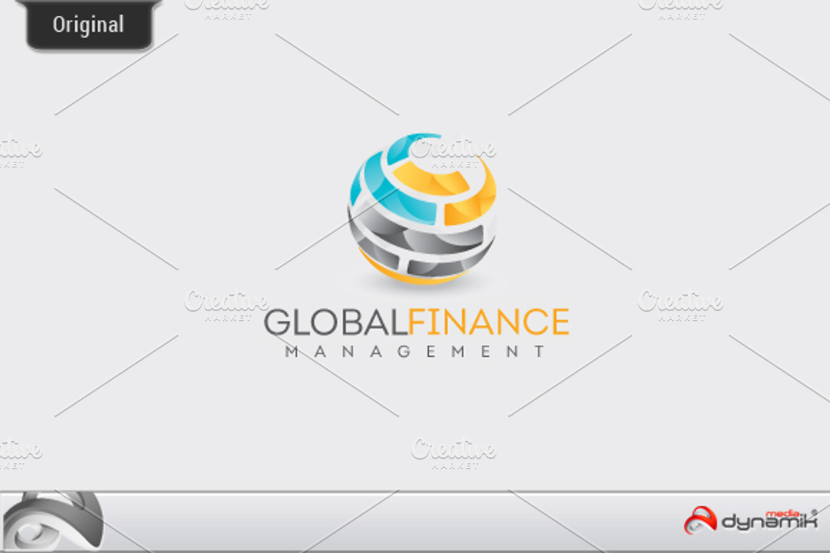 Global Finance - Logo Template, a Branding & Logo Template by DynamikMedia (Photo 2 of 5)
