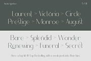 Avoda - Modern Sans Serif, a Sans Serif Font by Typefactoryco (Thumbnail 9 of 10)