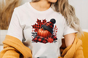 Autumn Patchwork Pumpkin Sublimatio, an Illustration by SVGArt (Thumbnail 3 of 8)