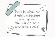Simple Notes - Cute Handwritten Font, a Handwritten Font by SaktiAvellin (Thumbnail 2 of 7)