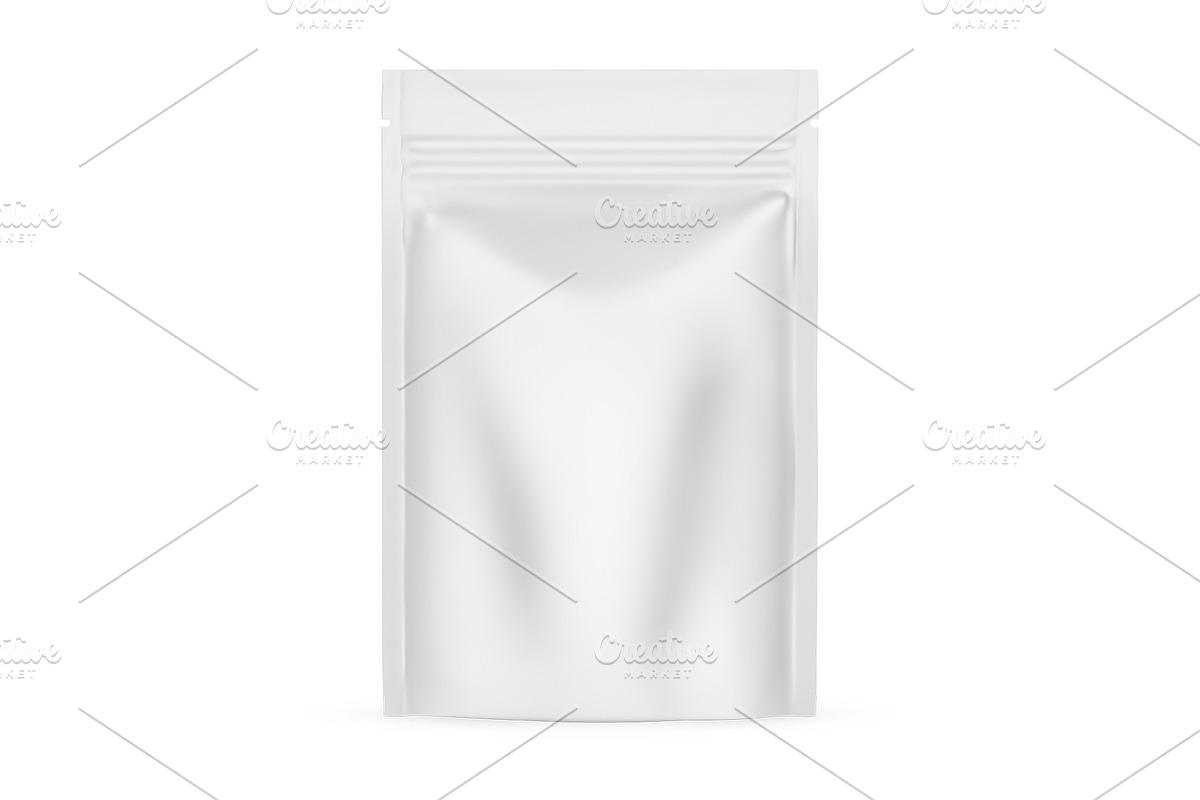 Matte Stand-Up Pouch Mockup, a Packaging Mockup by VadimPetrov (Photo 2 of 5)