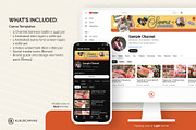 YouTube Branding Kit - Retro Collage, a Social Media Template by KloudCanvas (Thumbnail 2 of 7)
