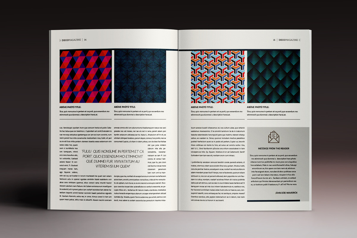 Multipurpose Magazine 2, a Magazine Template by Luuqas Design (Photo 8 of 22)