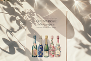 Champagne Romantic Patterns, a Decorative Illustration by ThaismotaCreativeCo (Thumbnail 2 of 7)