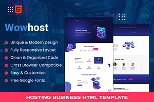 Wowhost-Web Hosting HTML Template