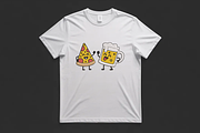 Pizza & Beer Machine Embroidery File, an Illustration by Purpose Ekbal (Thumbnail 2 of 3)