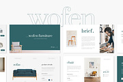 Wofen Furniture Keynote Template, a Presentation Template by kylyman (Thumbnail 1 of 7)