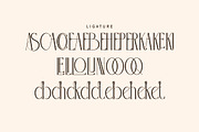 Melati, a Serif Font by Kenrichi (Thumbnail 7 of 10)