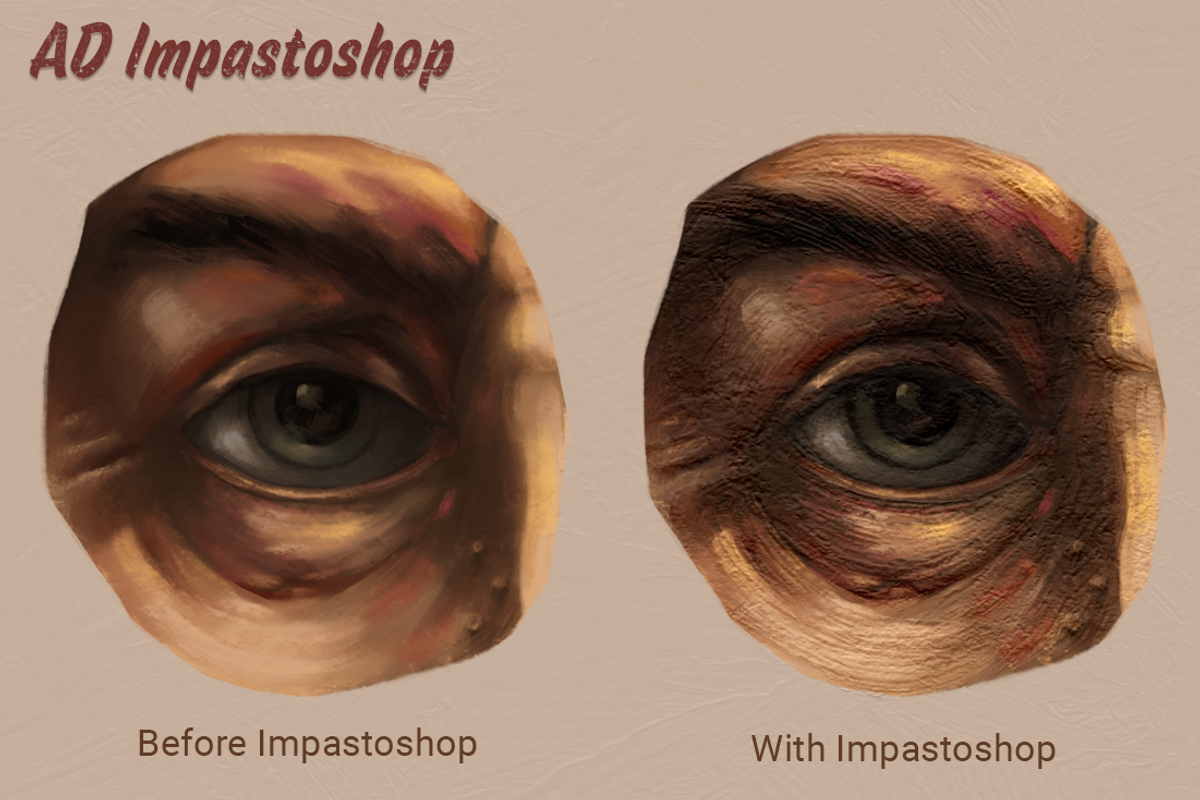 AD Impastoshop - Thick Paint Machine, a Plug-in Add-On by Alex Dukal (Photo 6 of 9)