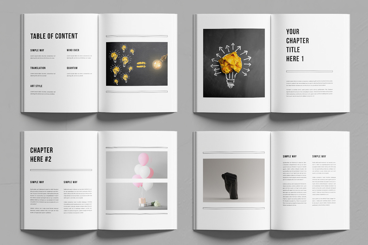 Book Design Template
