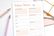 Health and Wellness Planner, a Stationery Template by DesignDevisers (Thumbnail 4 of 10)