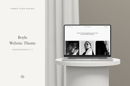 Boyle Squarespace 7.1 Website Theme