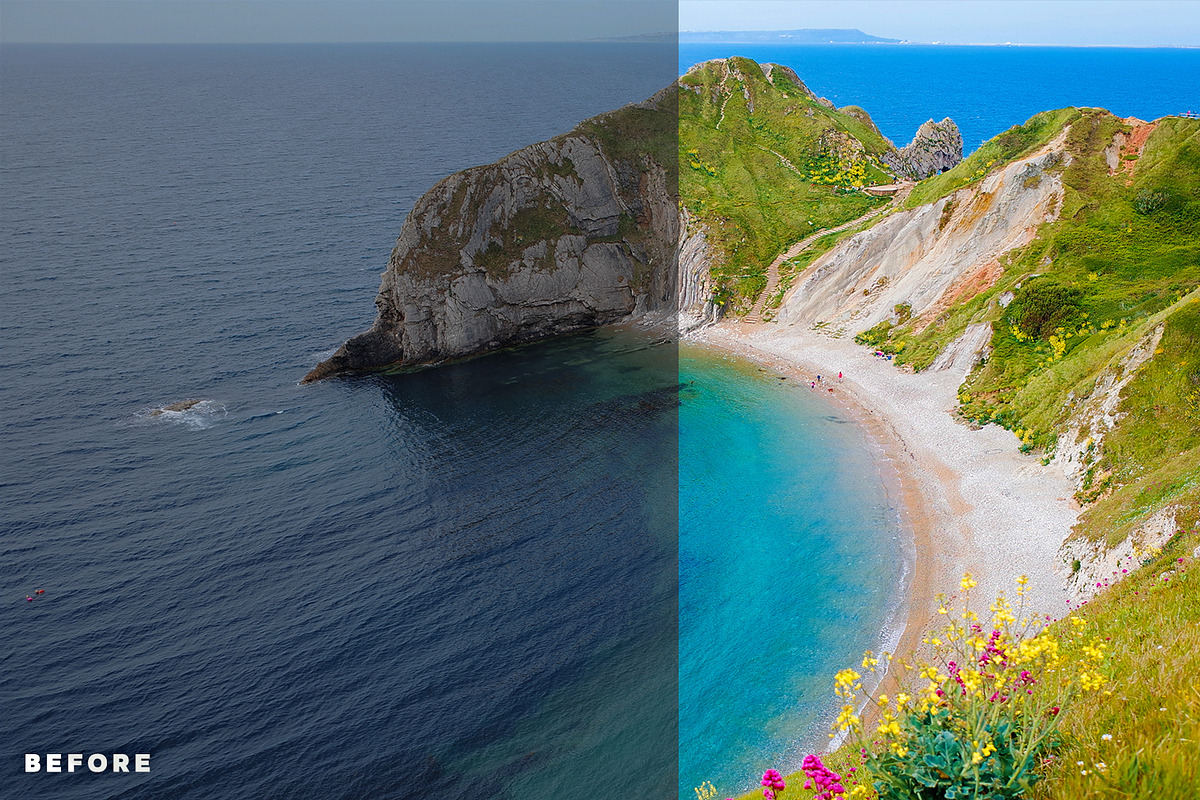Landscape LUTs for Color Grading, an Action Add-On by Presetsh.com (Photo 3 of 9)