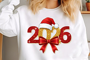 Glitter Happy New Year 2026 Png, an Illustration by SinaCreation (Thumbnail 3 of 7)