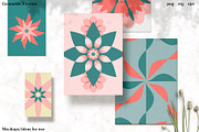 Geometric Flowers, an Object Graphic by Kessens (Thumbnail 1 of 4)