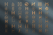 Letter H Logo Bundle Monogram Set, a Branding & Logo Template by Pixel Design (Thumbnail 3 of 7)