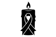Cancer Awareness Silhouette Set, a Healthcare Illustration by Designer_Momina (Thumbnail 11 of 24)