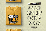 Warior Bomber Typeface, a Serif Font by alit design (Thumbnail 11 of 20)