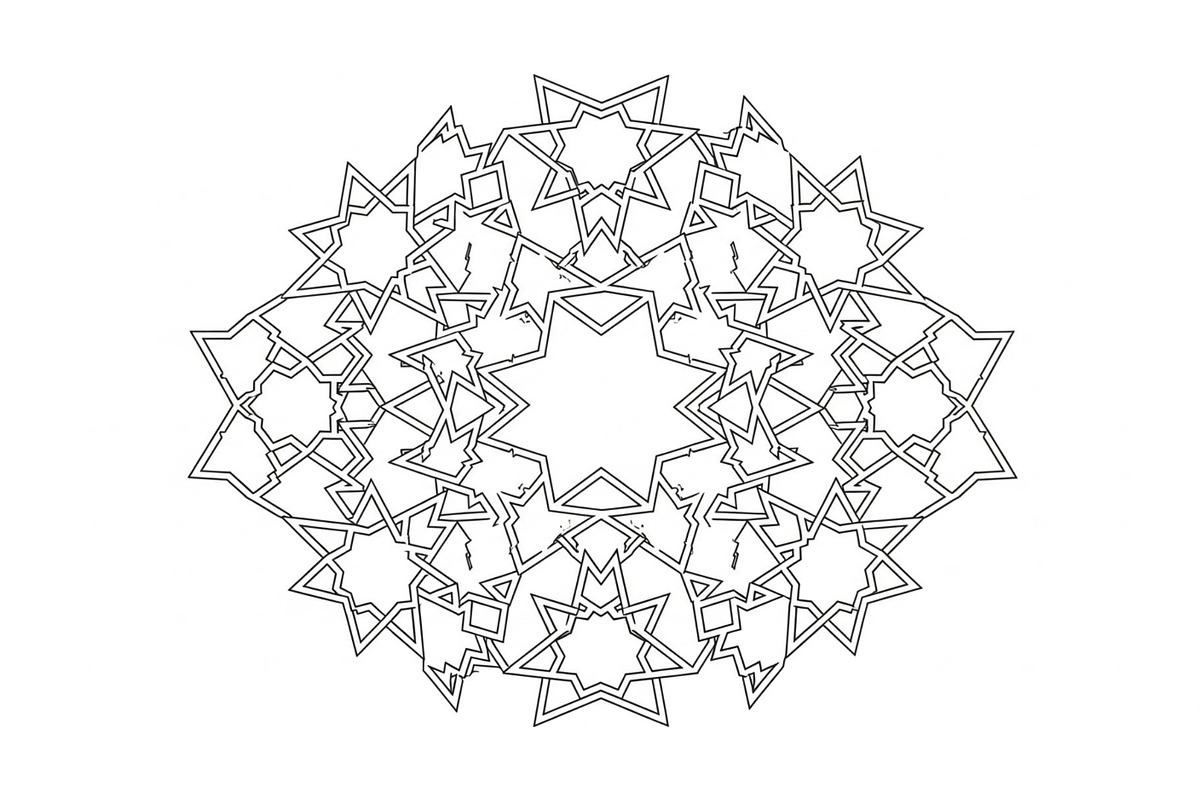 Islamic Mandala Geometric Bundle, an Illustration by Gaye Art (Photo 32 of 51)