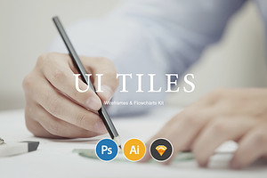 UI Tiles: Website Flowcharts, a Templates & Theme by pixelbuddha.net