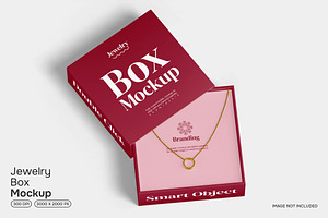 Jewelry Box Mockup, a Packaging Mockup by renderstockmarket