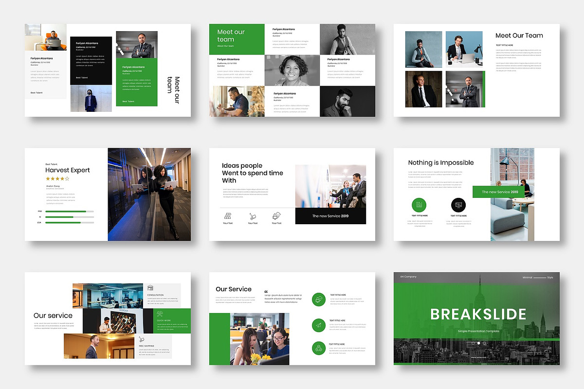 Harvest  – Business PowerPoint, a Presentation Template by Dens Creative Studio (Photo 3 of 6)