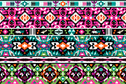 Collection Bright Aztec Patterns, a Pattern Graphic by tomuato (Thumbnail 4 of 4)