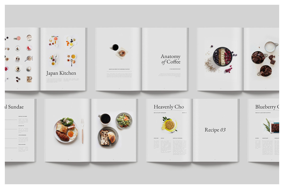 FOODIES Recipes Book Cookbook, a Magazine Template by Arif Tri Ananta (Photo 8 of 14)