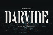 Darvine – Serif Font, a Serif Font by Craft Supply Co. (Thumbnail 1 of 8)