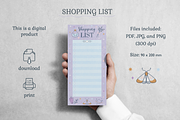 Mystic Planner & Shopping List, an Object Graphic by Nina Bered Illustration (Thumbnail 3 of 3)