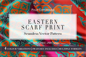 Eastern Scarf | Vector Pattern