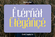 Dazney Blur, a Sans Serif Font by Craft Supply Co. (Thumbnail 4 of 8)