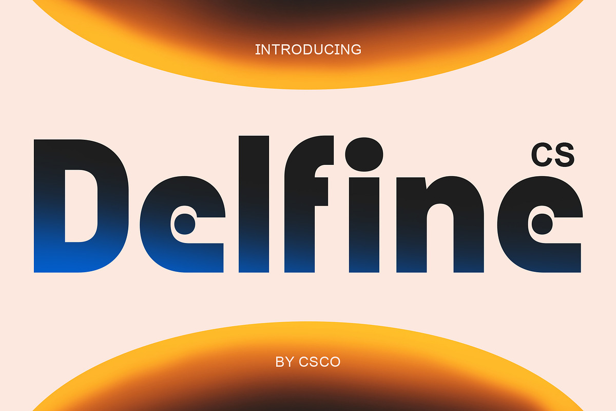CS Delfine – Bold Font, a Sans Serif Font by Craft Supply Co. (Photo 1 of 8)