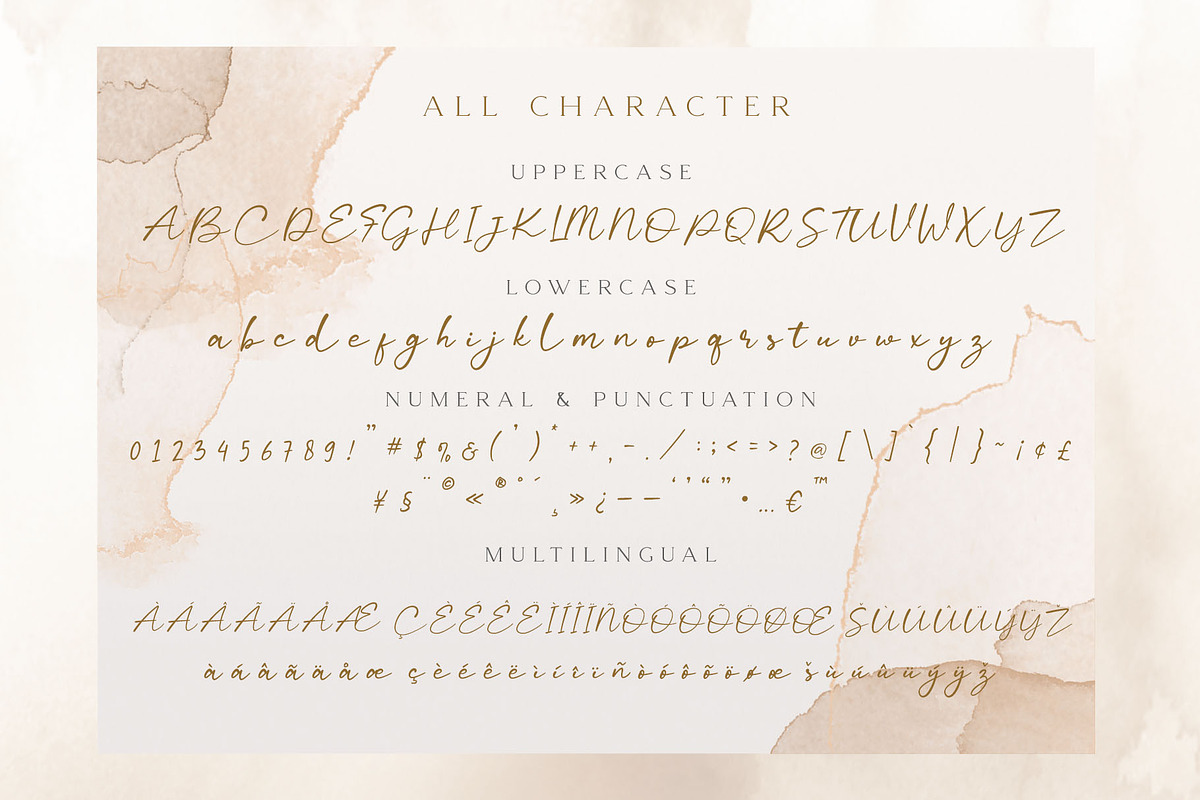 Mondier - Lovely Script Font, a Script Font by Craft Supply Co. (Photo 9 of 9)