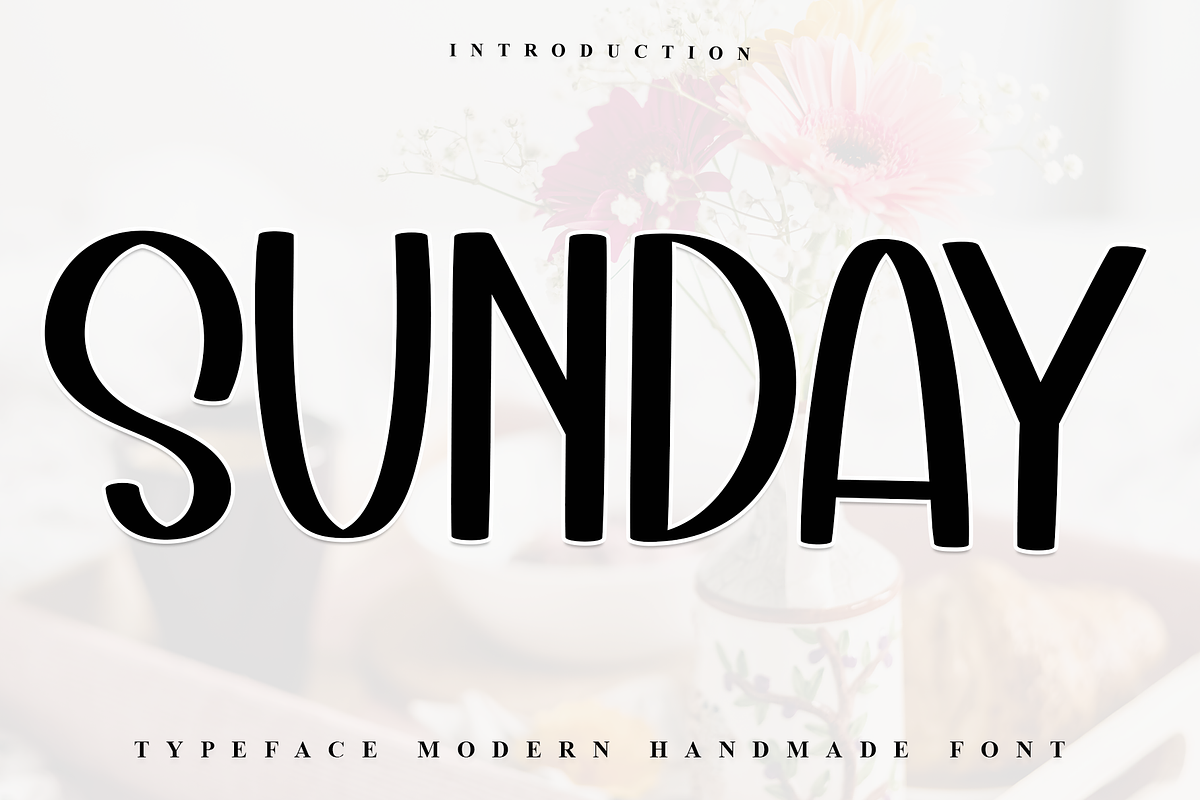 Sunday, a Sans Serif Font by InermediaSTUDIO (Photo 1 of 7)