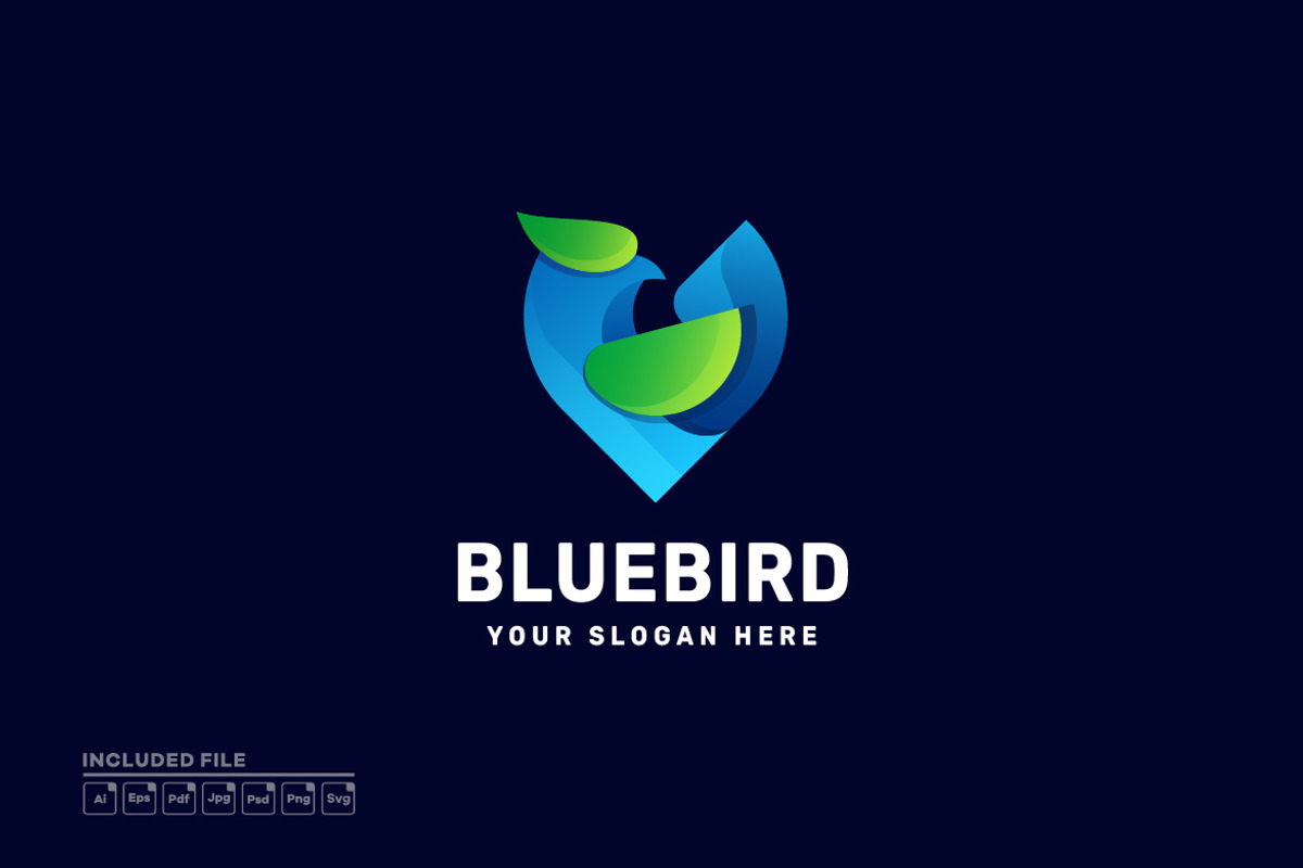 Bird Creative Logo Gradient Concept, a Branding & Logo Template by yuanesei